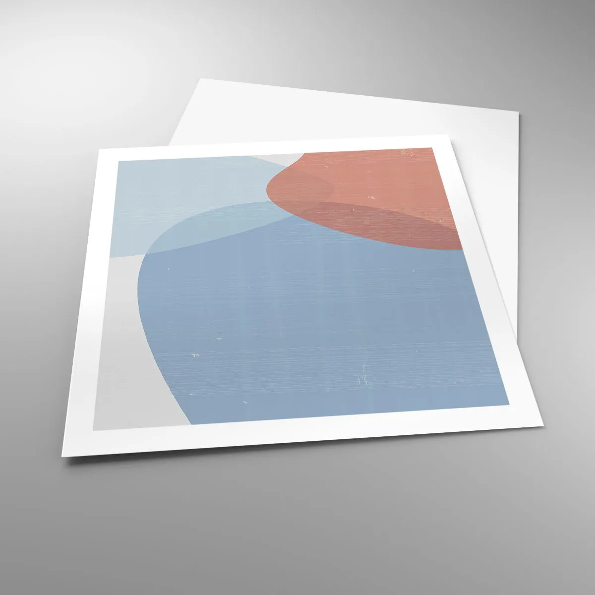 Poszter - Pasztell kapcsolatok - 60x60 cm