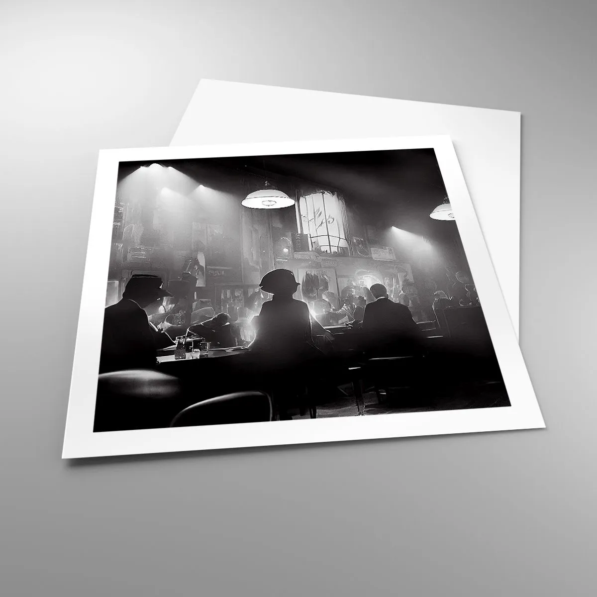 Poster - În stil jazz - 60x60 cm