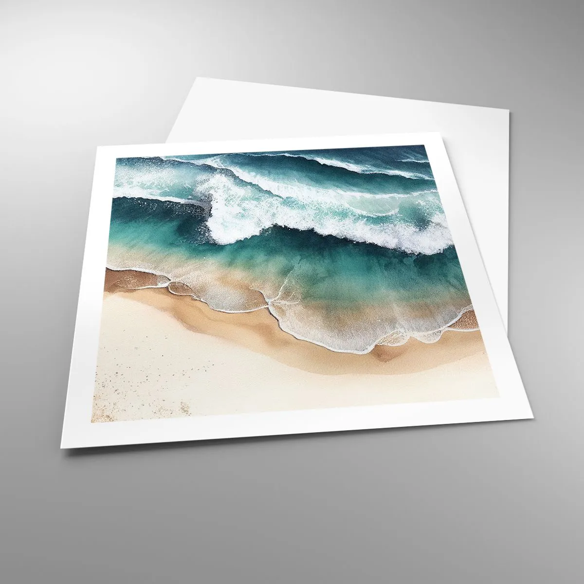 Affisch - Ett evigt möte - 60x60 cm