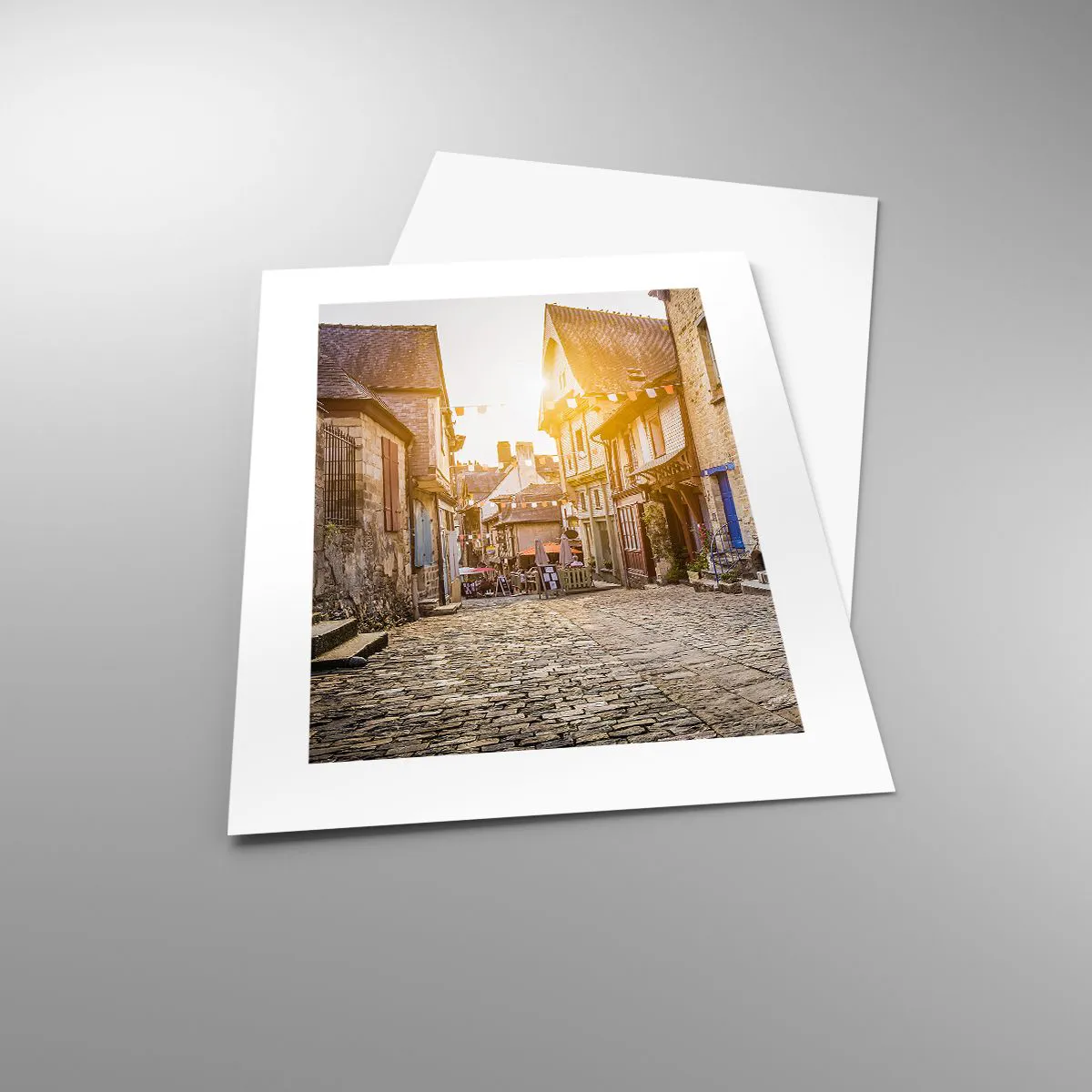 Poster - Der weiße Geist der Stadt - 30x40 cm