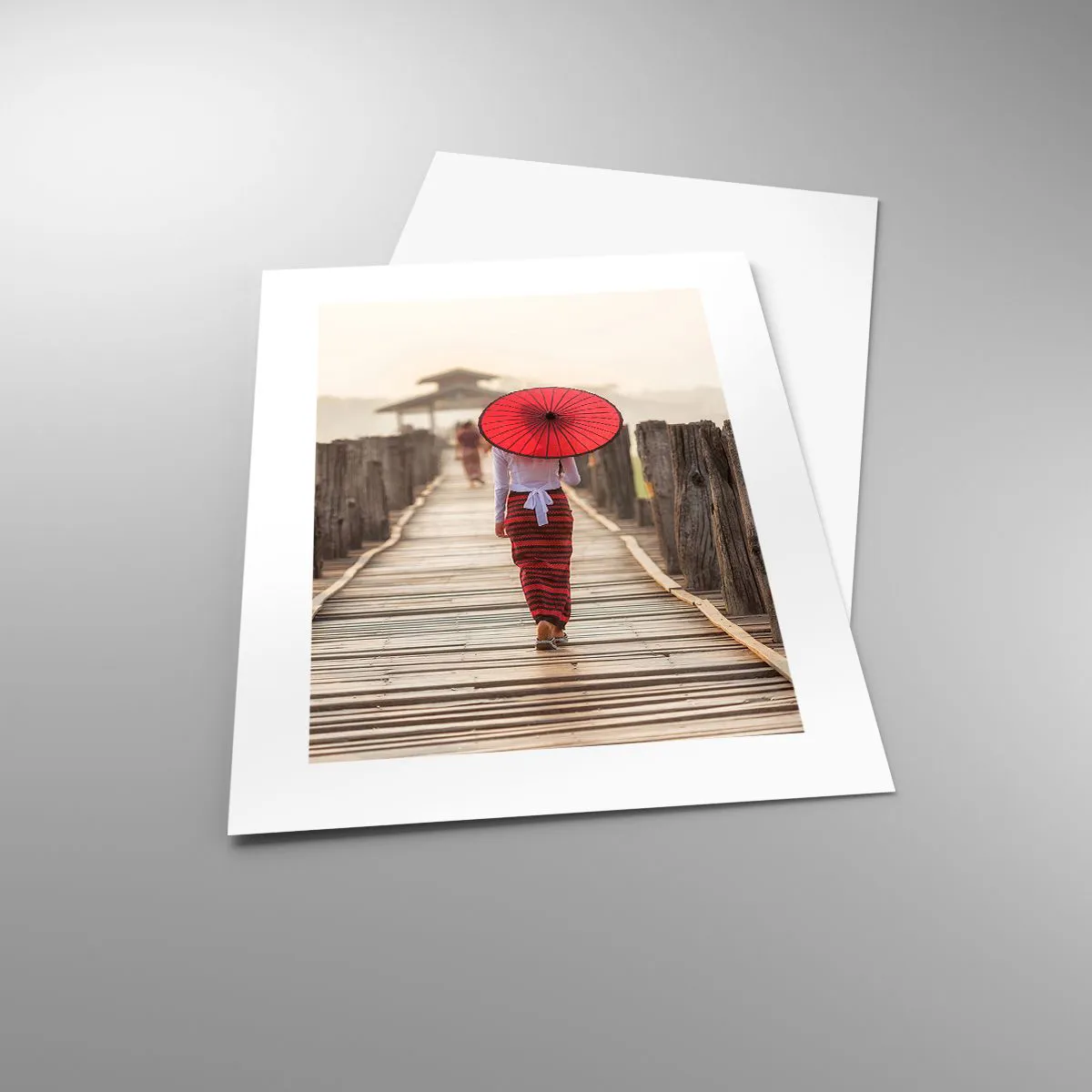 Plakat - Na starym moście - 30x40 cm