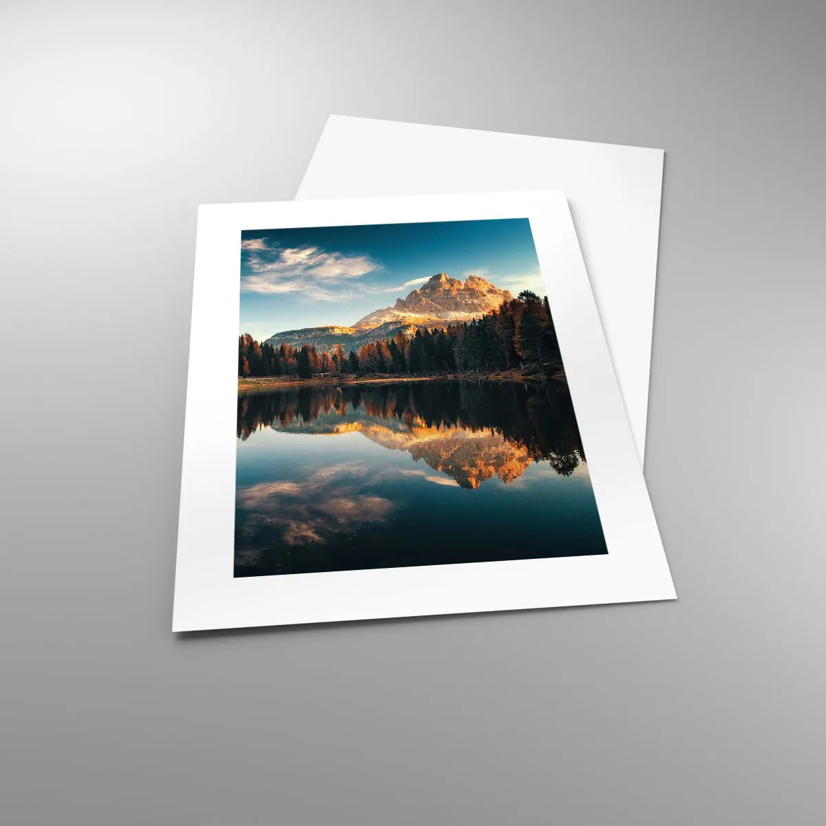 Plakát - Dvojitá krajina - 30x40 cm