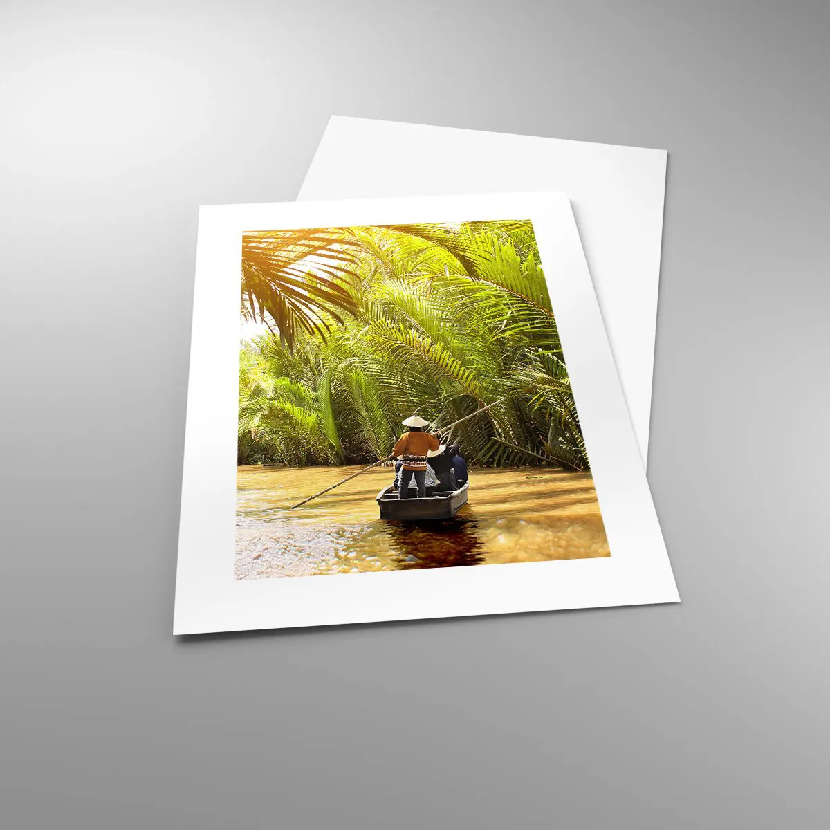 Affisch - Genom en palmravin - 30x40 cm