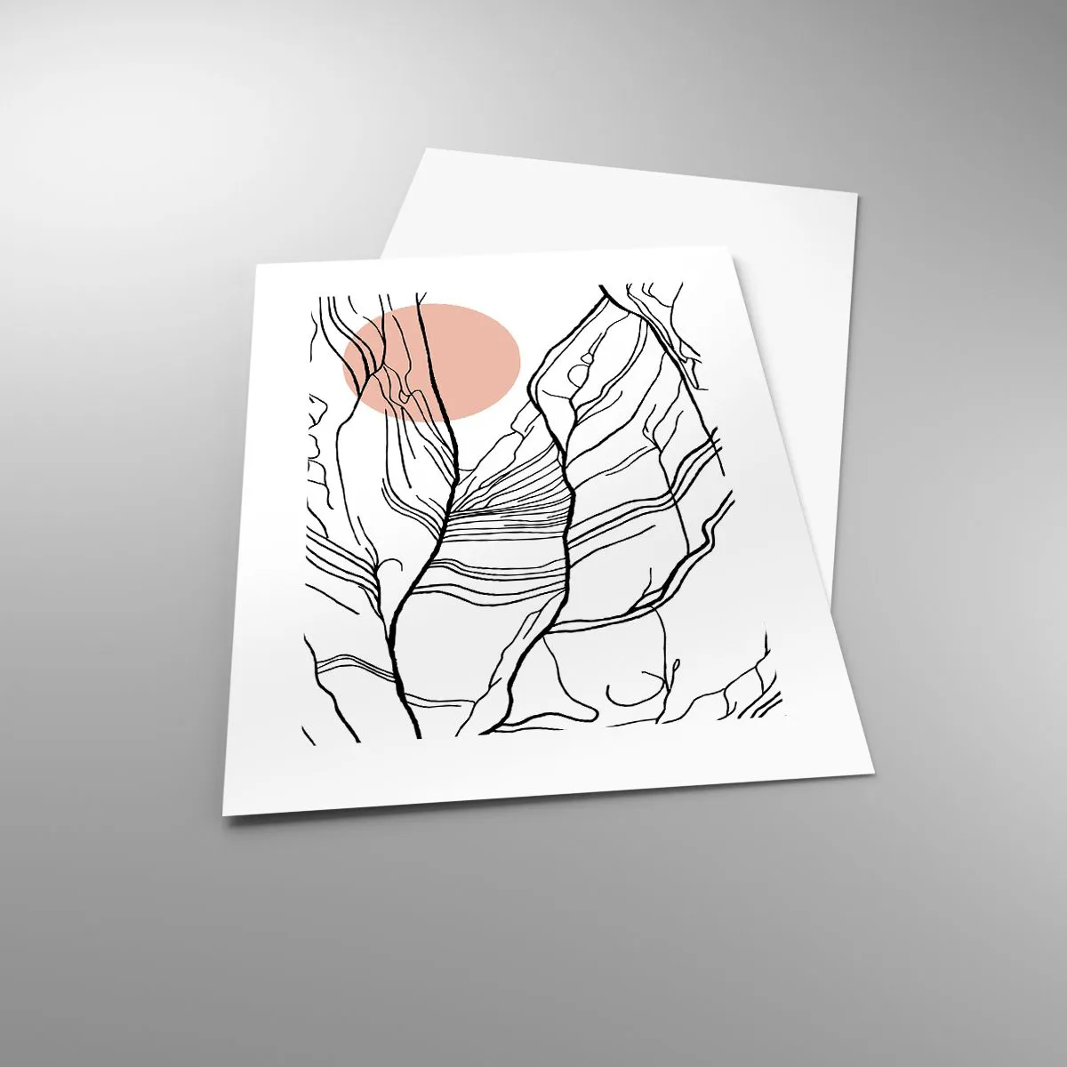 Poster - Într-o rețea de crengi - 30x40 cm