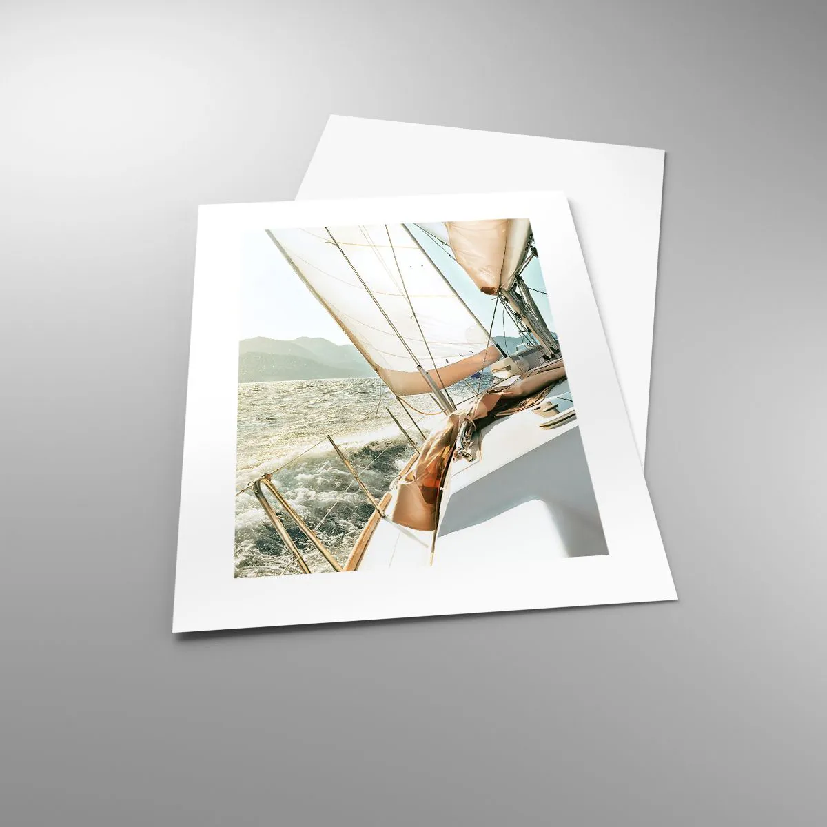 Poster - Unter vollen Segeln - 30x40 cm
