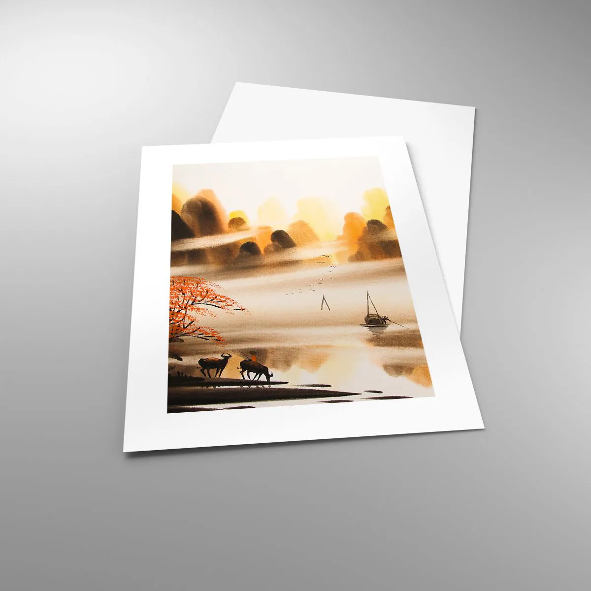 Plakat - Længere væk end det fjerne Østen - 30x40 cm