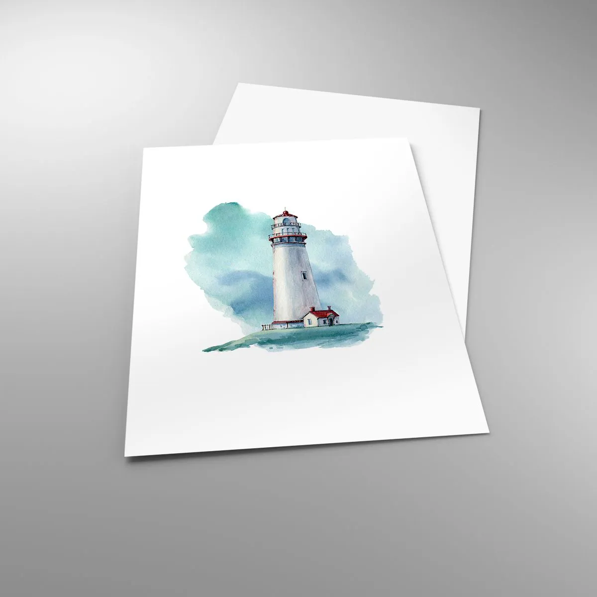 Plakat - Łagodna siostra błękitu - 30x40 cm