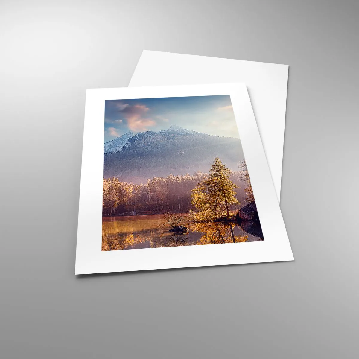 Poster - La munte și la deal - 30x40 cm