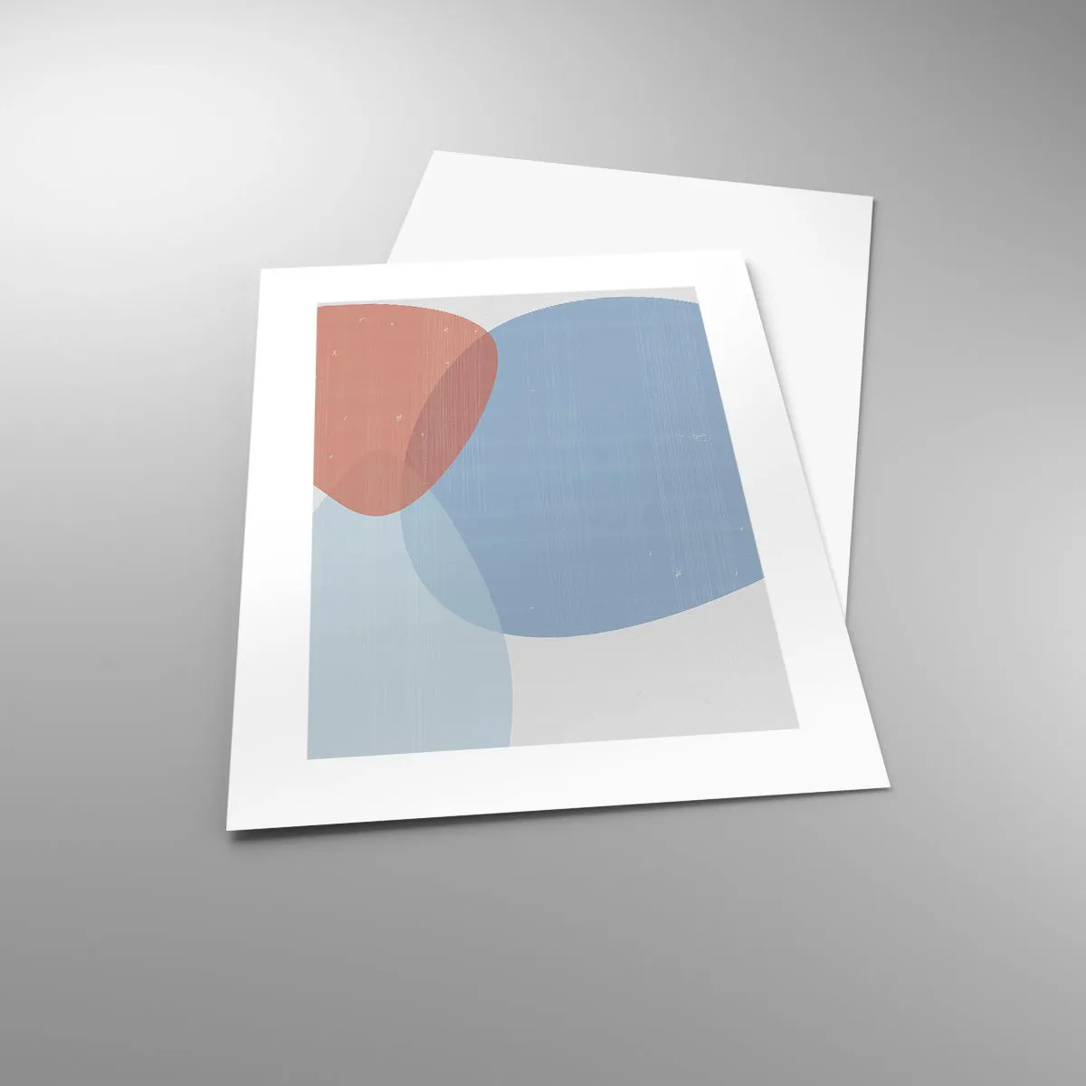 Poster - Pastelkleurige relaties - 30x40 cm