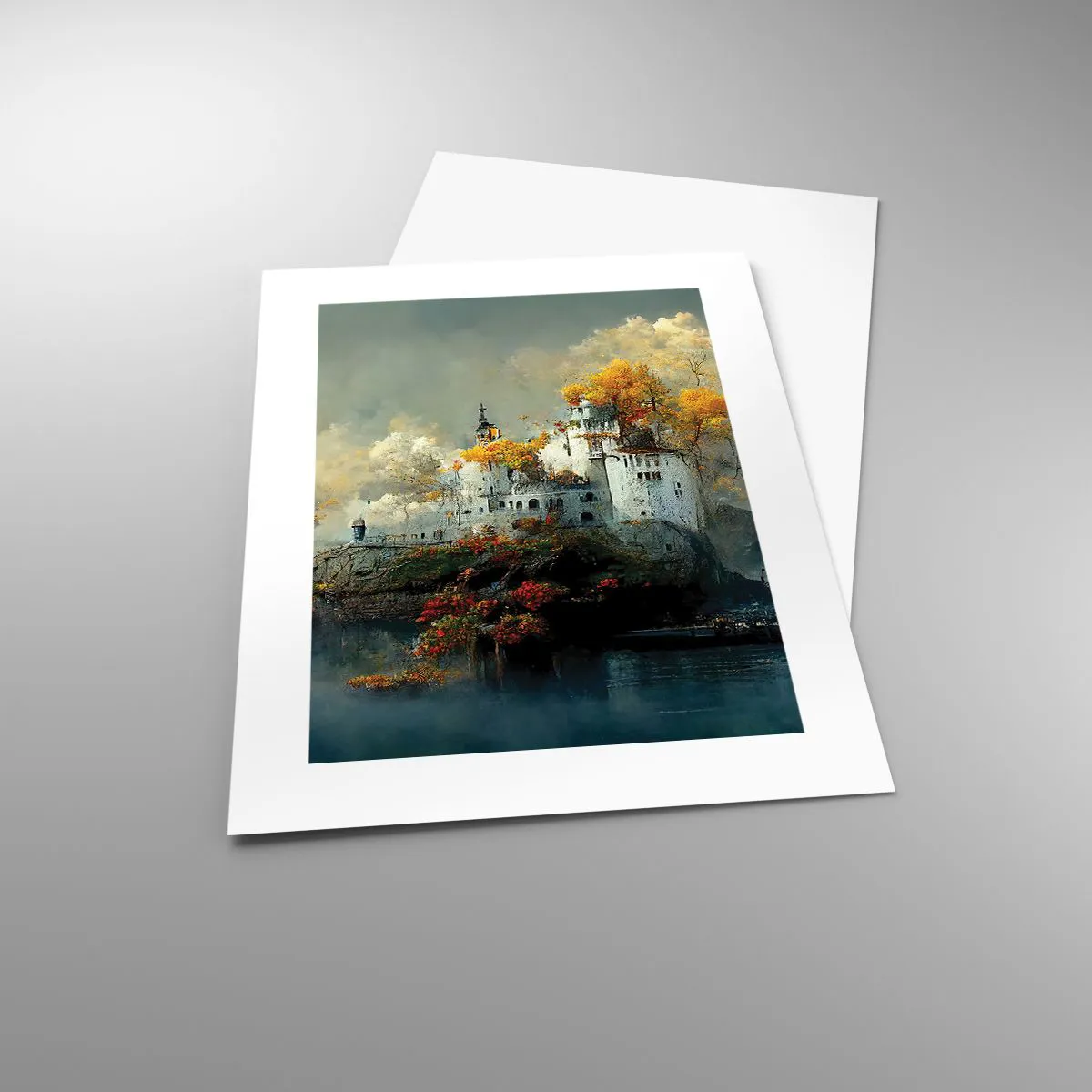 Poster - Het begin van een romantisch verhaal - 30x40 cm