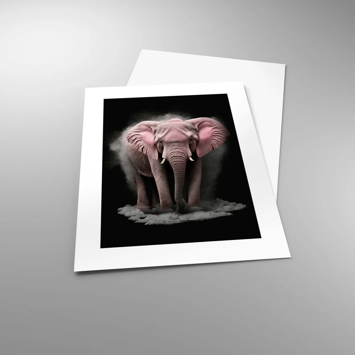 Poster - Non pensare all'elefante rosa! - 30x40 cm