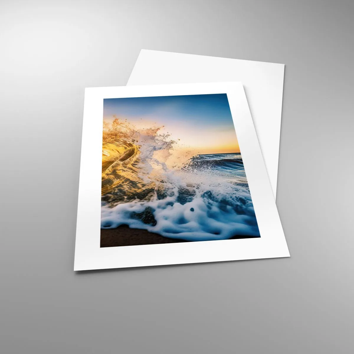 Plakat - Zabawa na piasku - 30x40 cm