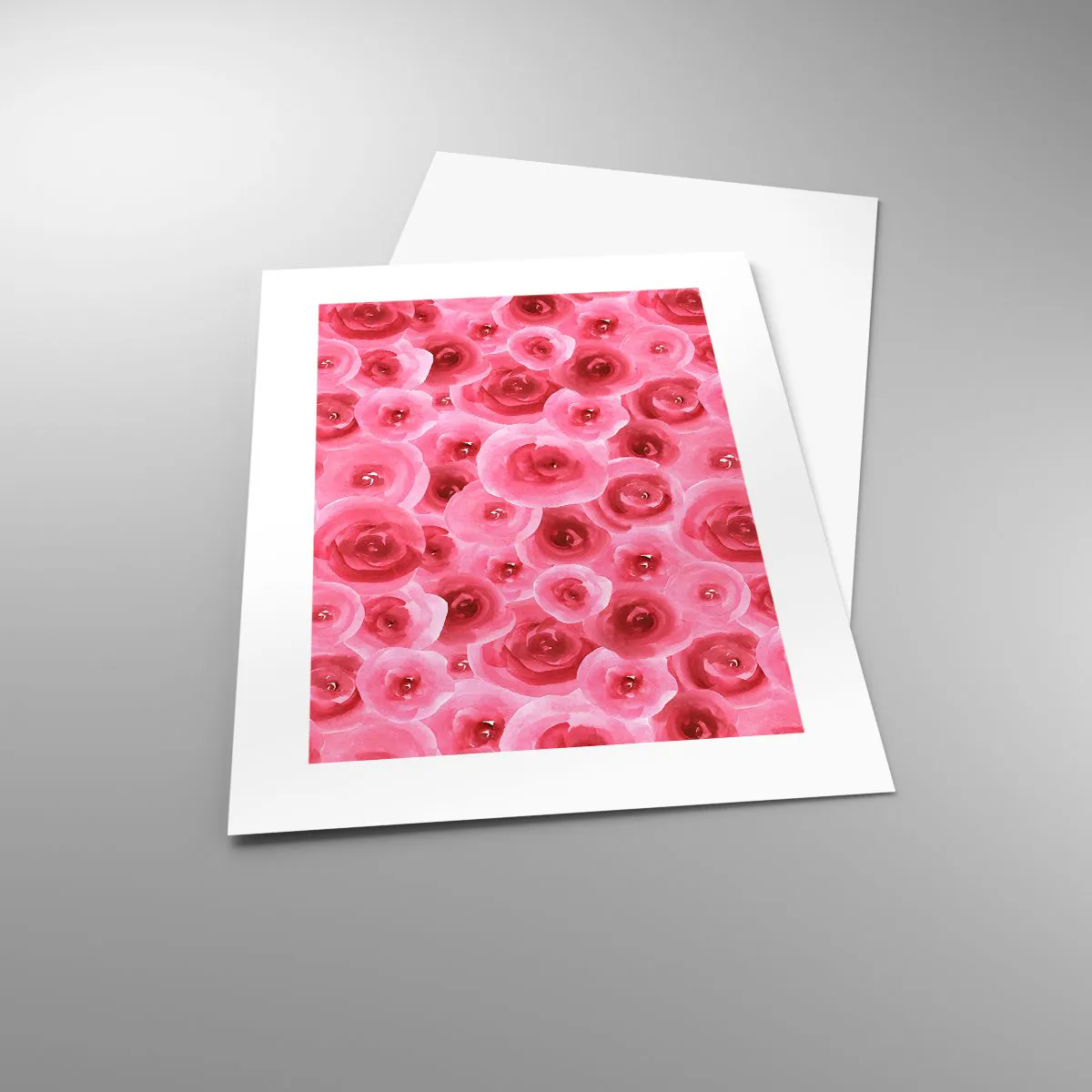Poszter - Rózsák alul és felül - 30x40 cm