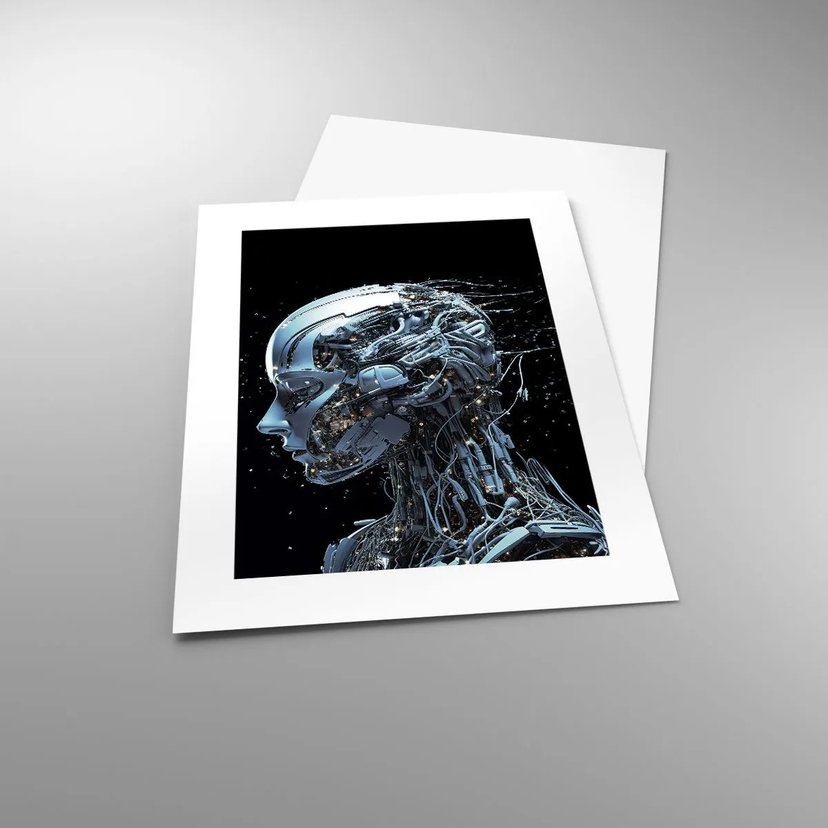 Plakat - Technologia jest kobietą - 30x40 cm