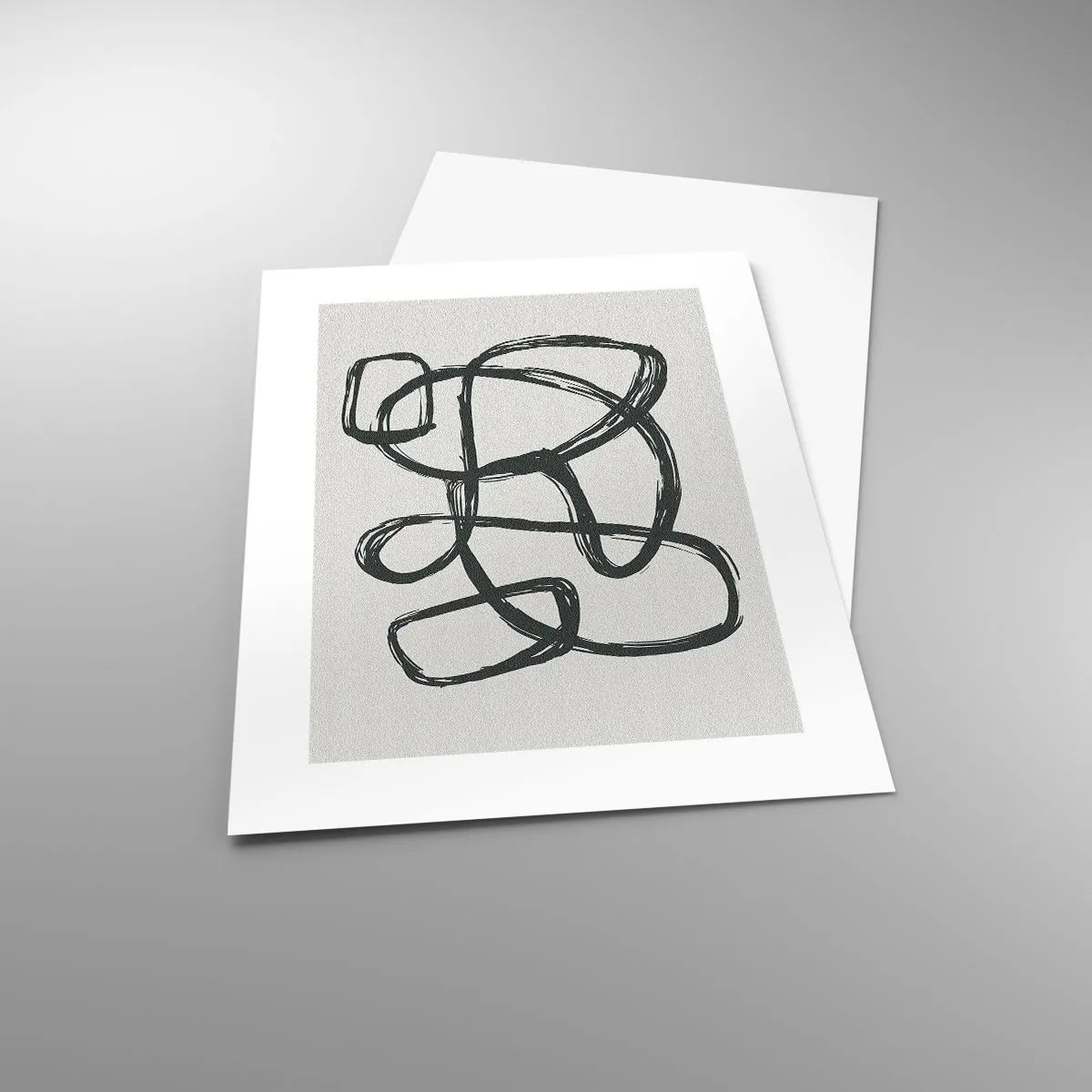 Affisch - Loopad abstraktion - 30x40 cm