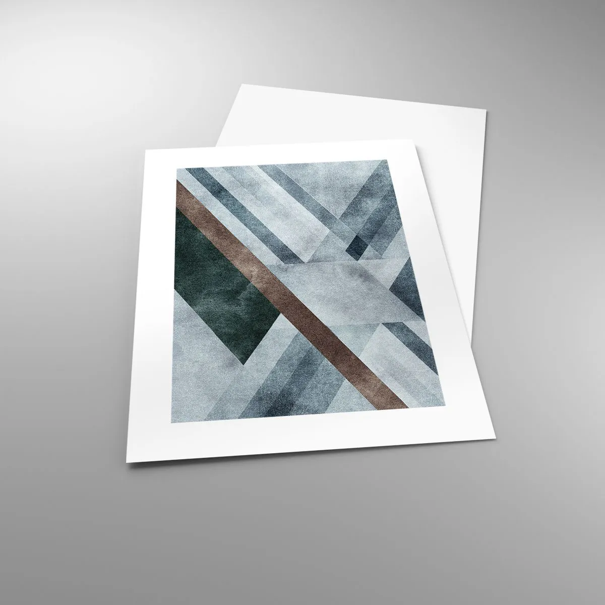 Poster - Verfijnde elegantie van geometrie - 30x40 cm