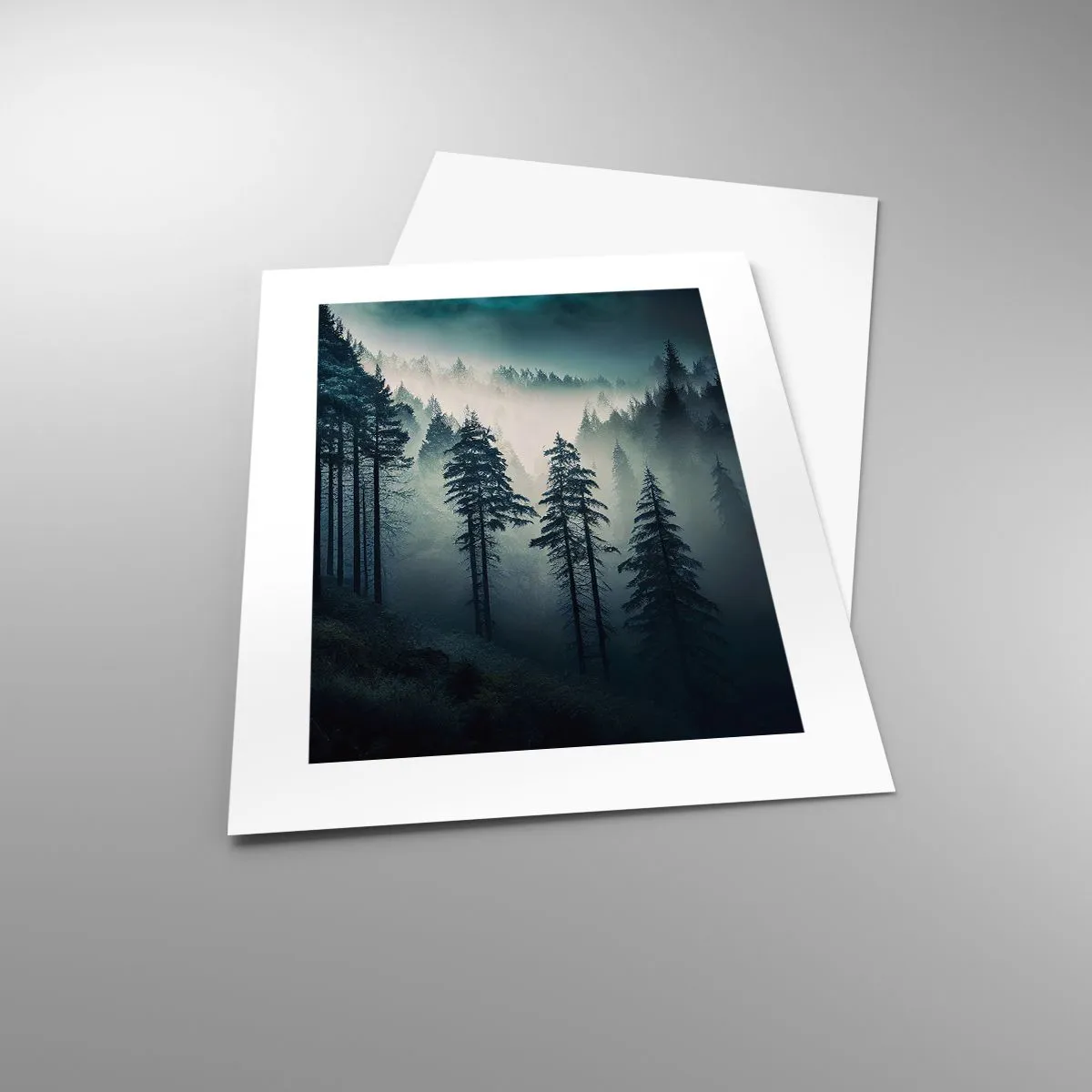 Affiche - Poster - Matin de montagne - 30x40 cm