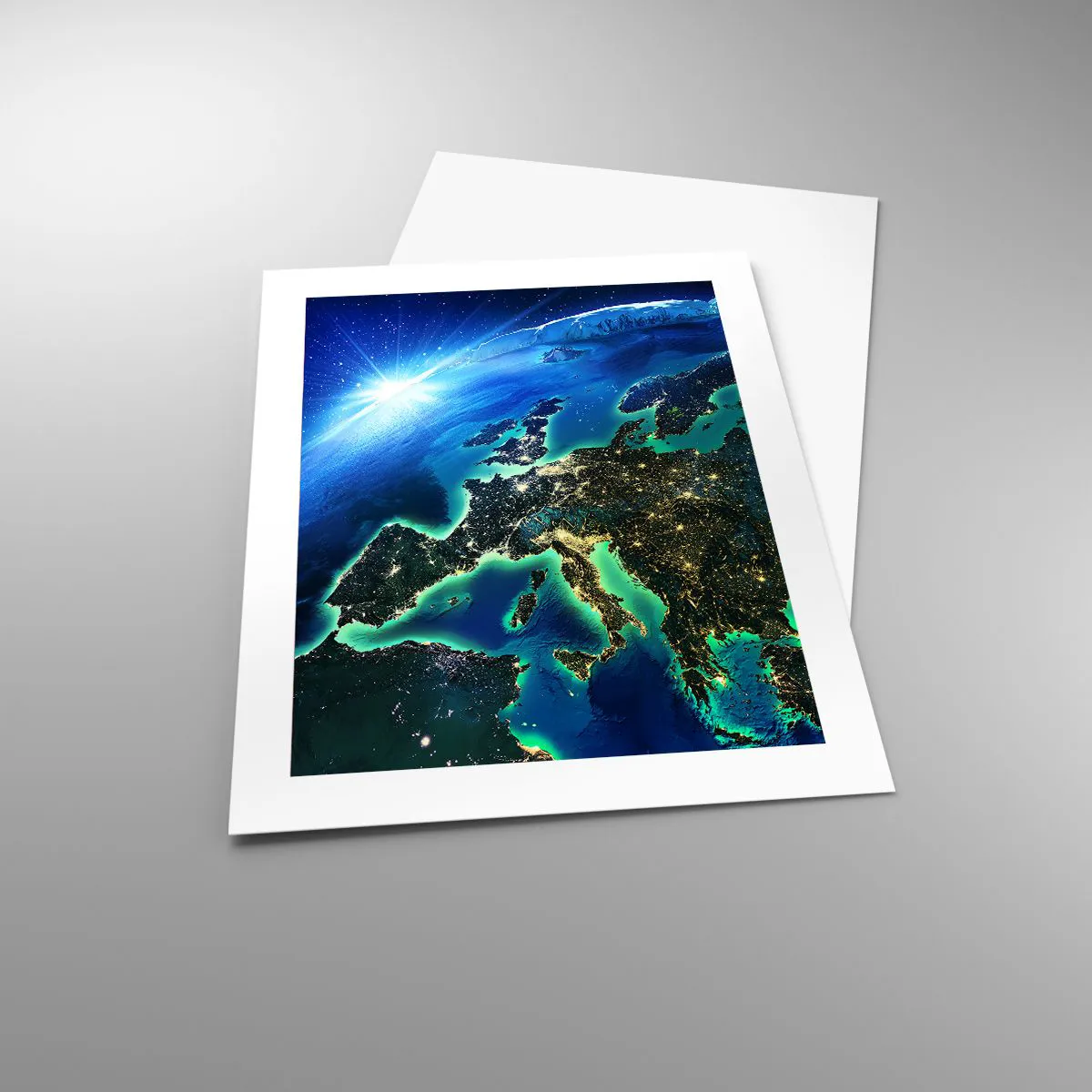 Poszter - Ragyogó Európa - 40x50 cm