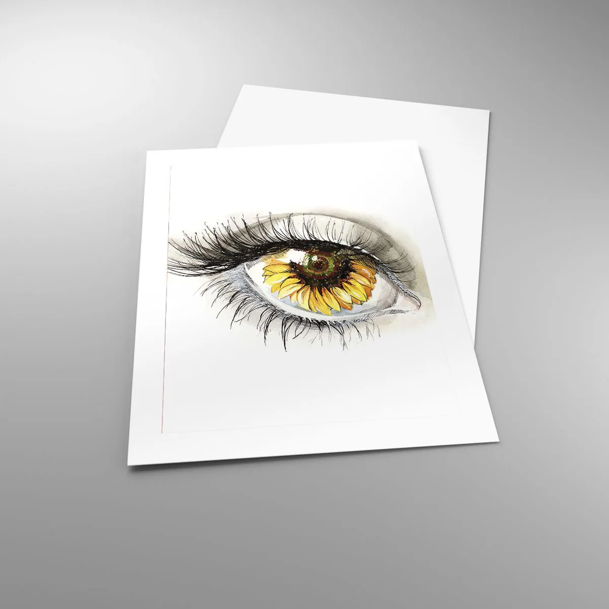 Poster - Ein Look so heiß wie der Sommer - 40x50 cm