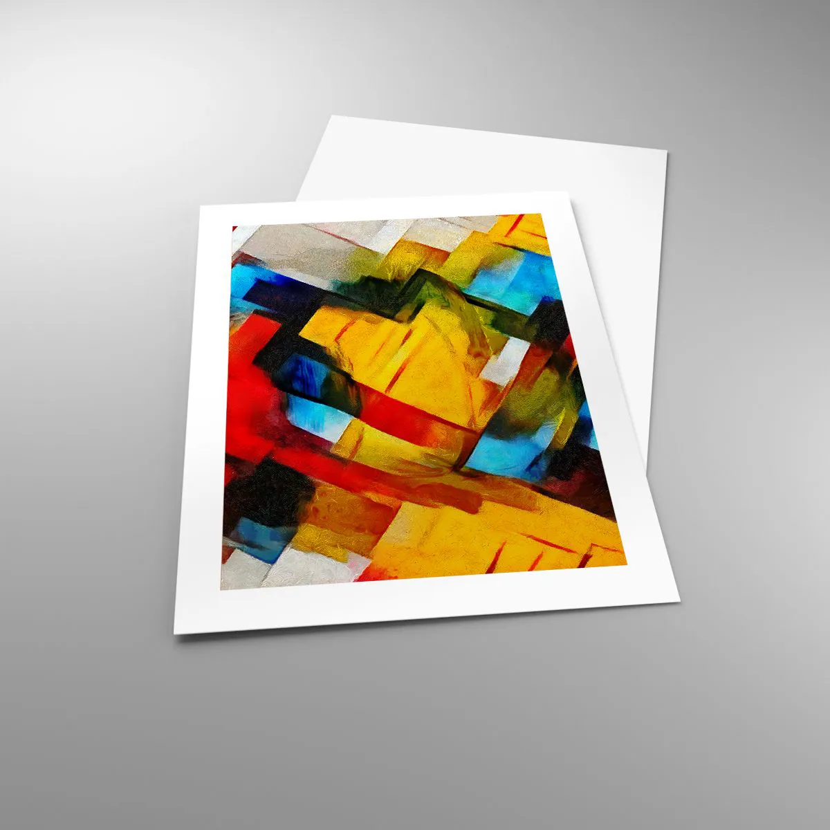 Plakat - Różnobarwny przekładaniec - 40x50 cm