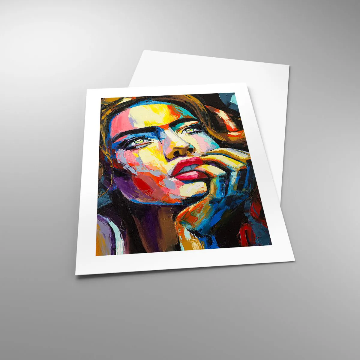 Plakat - Drømme som fugle svæver gennem himlen - 40x50 cm