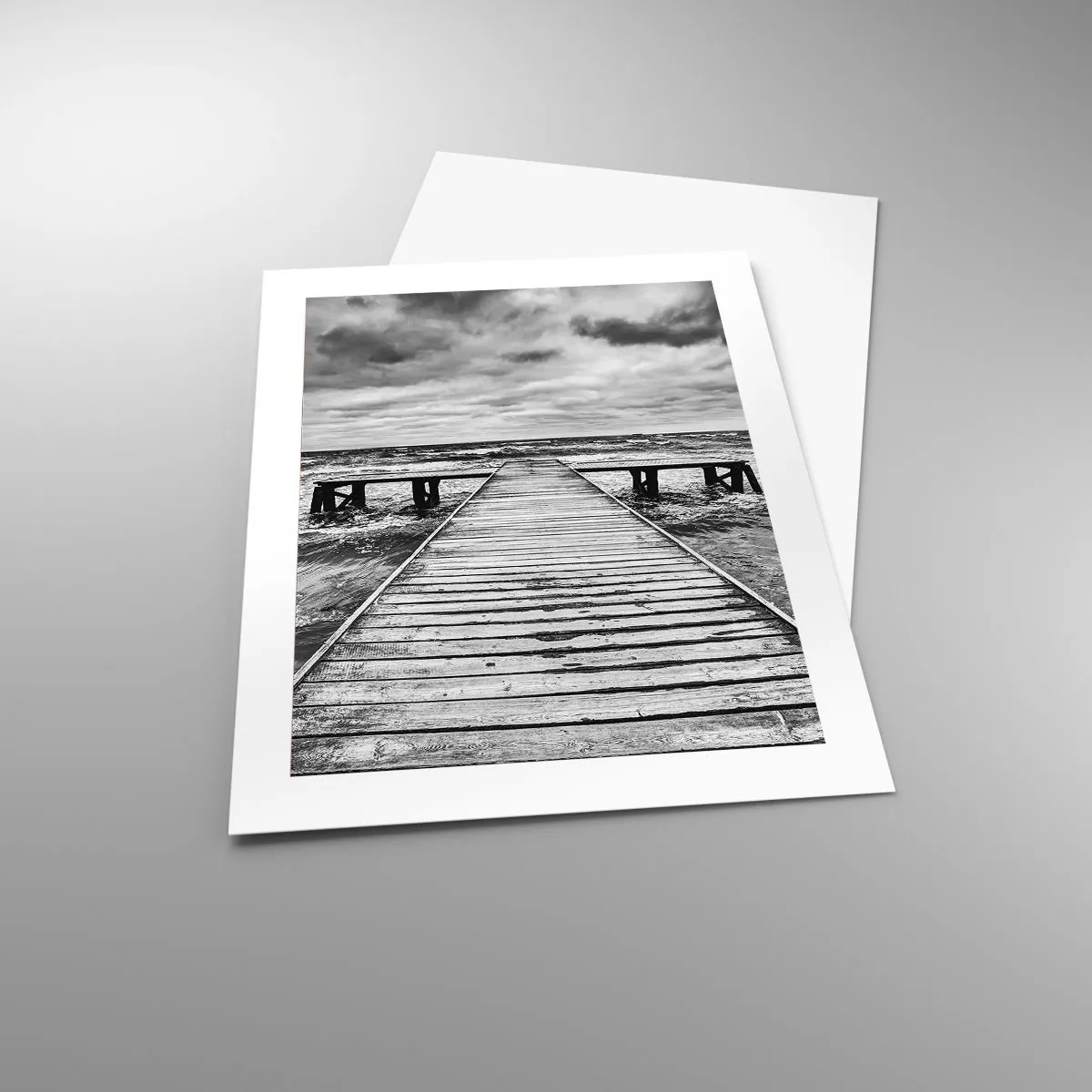 Poster - Aștept ca vântul să fugărească... - 40x50 cm