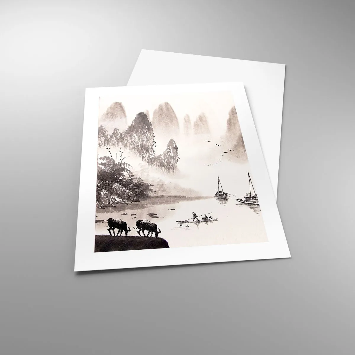 Poster - Het exotische alledaagse leven van het Oosten - 40x50 cm