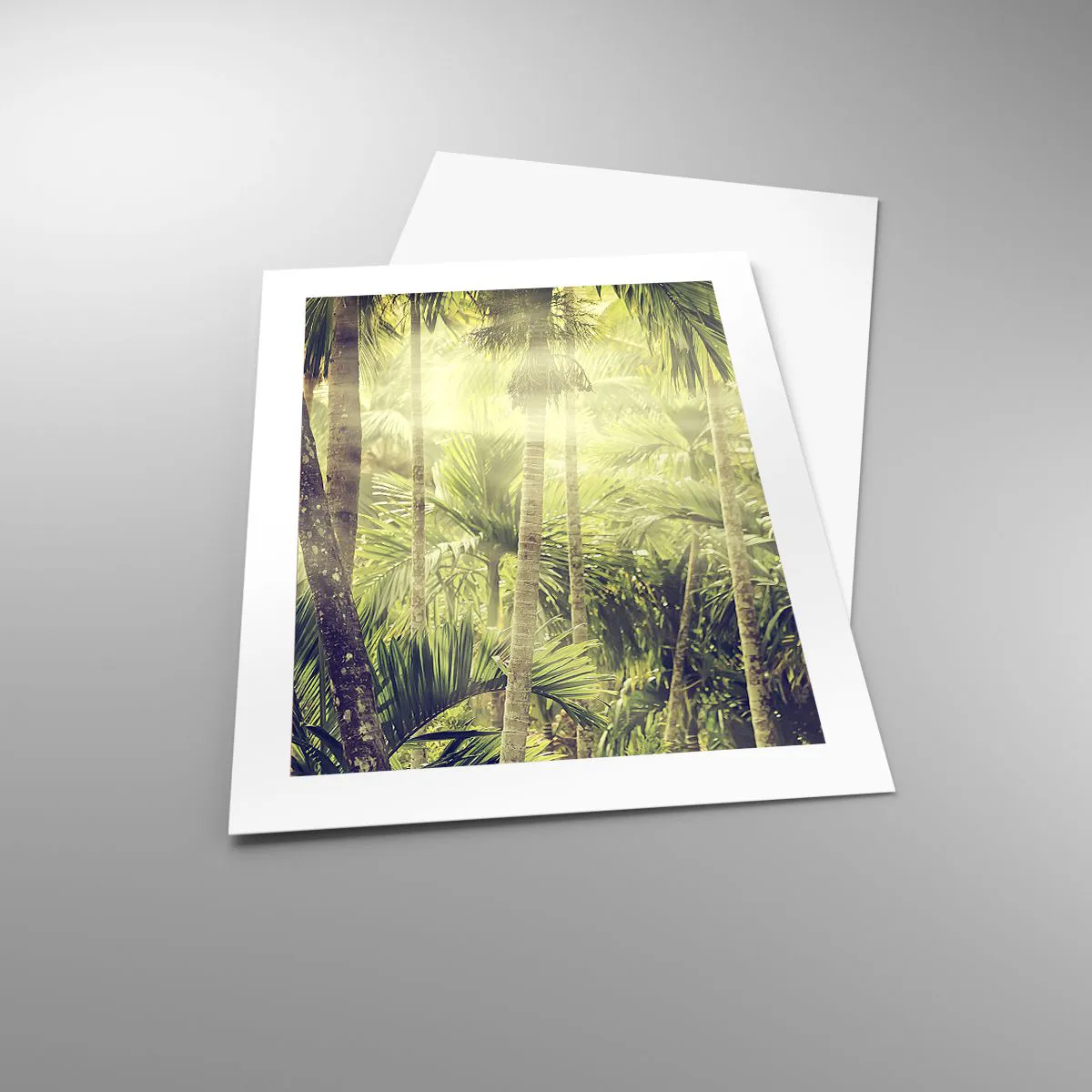 Plakat - I grønne gløder - 40x50 cm