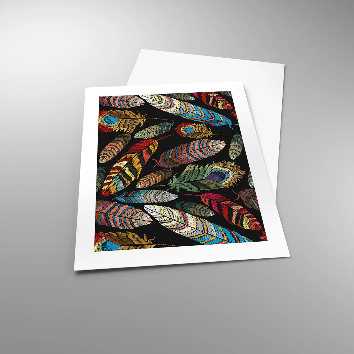 Plakat - Ptasi karnawał - 40x50 cm