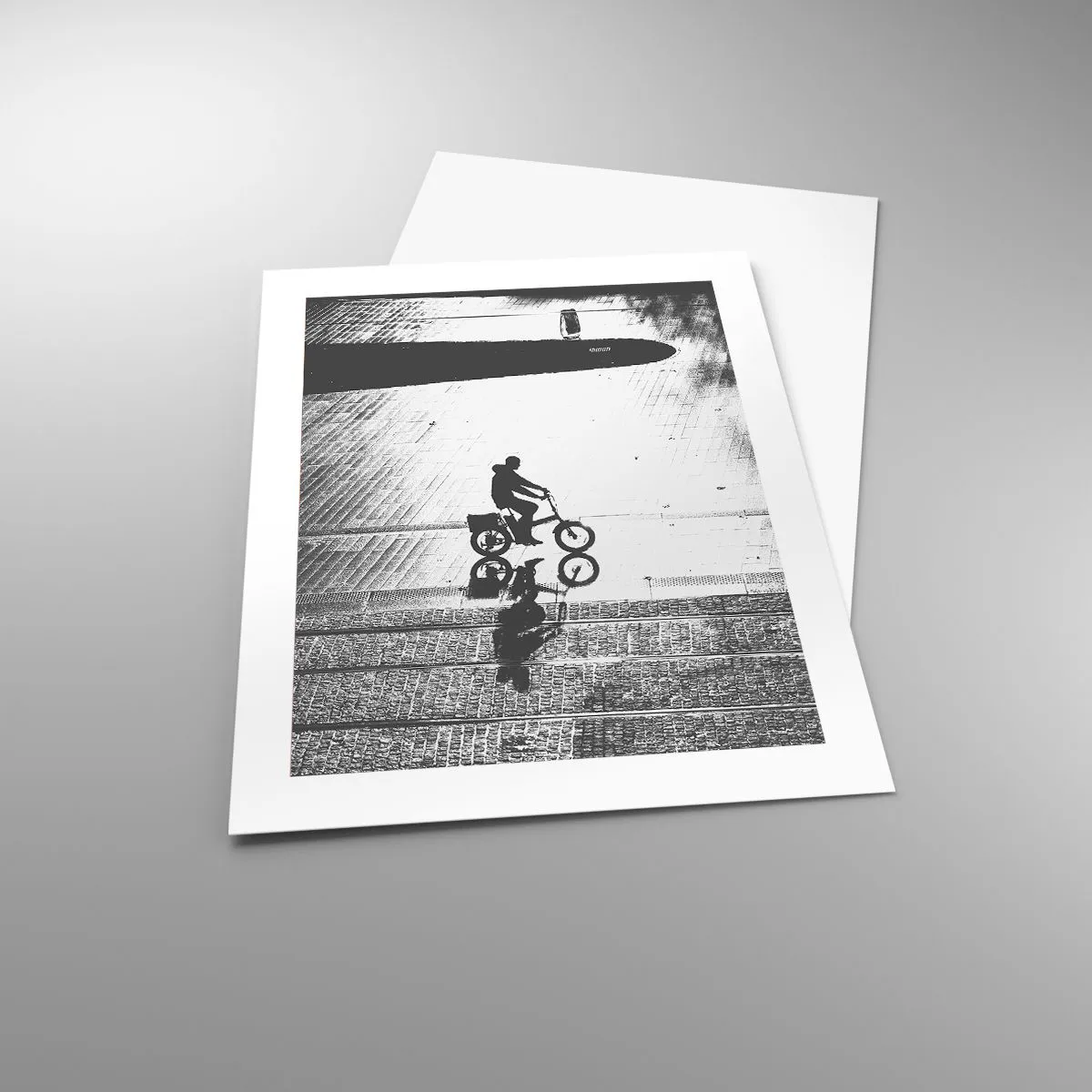 Plakat - Fremad, gennem byen - 40x50 cm