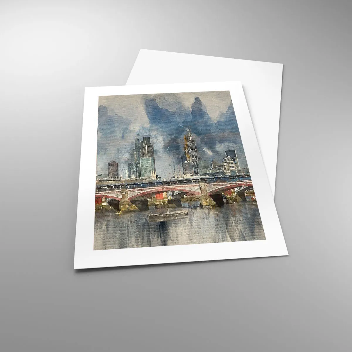 Plakat - Londyn w całej okazałości - 40x50 cm