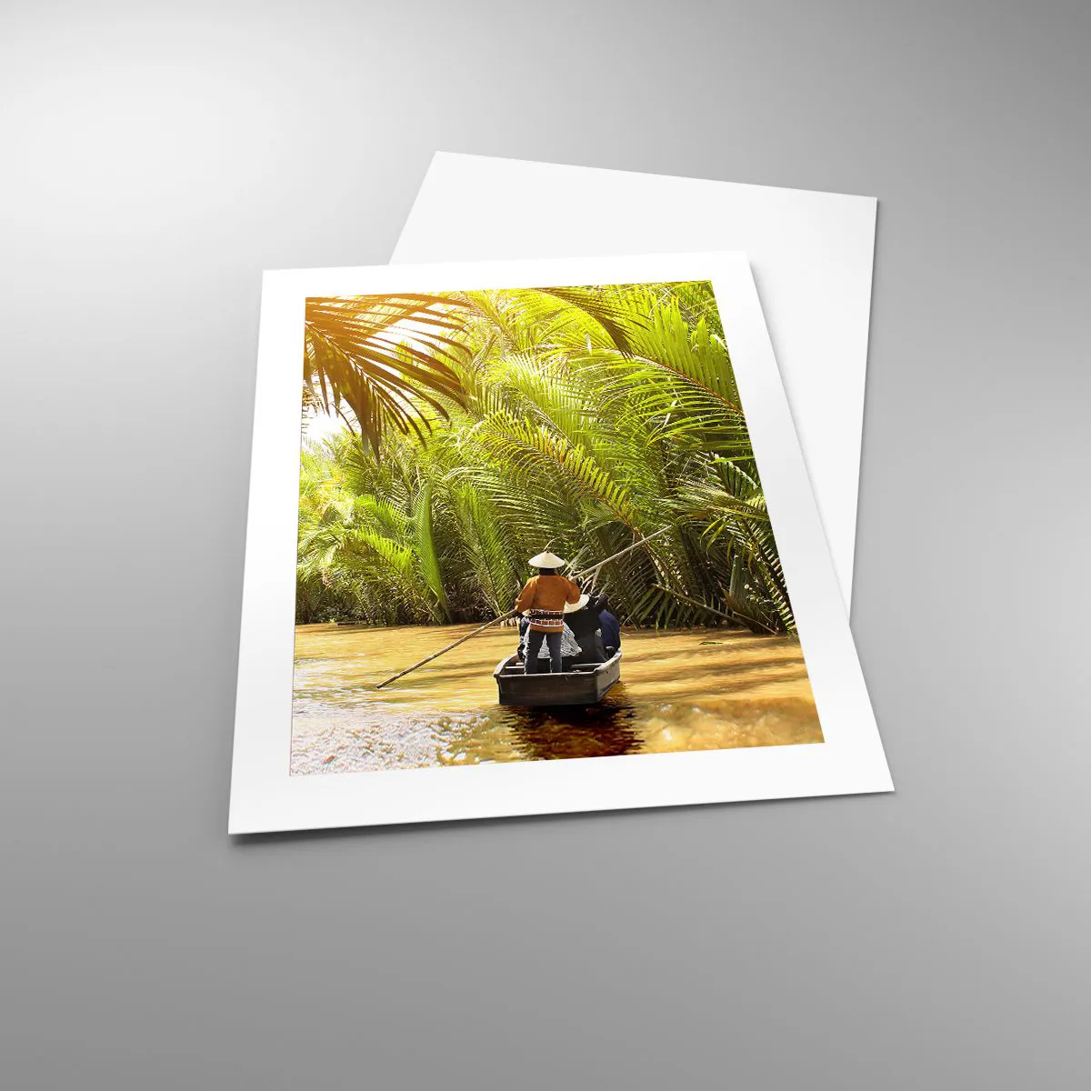 Affisch - Genom en palmravin - 40x50 cm