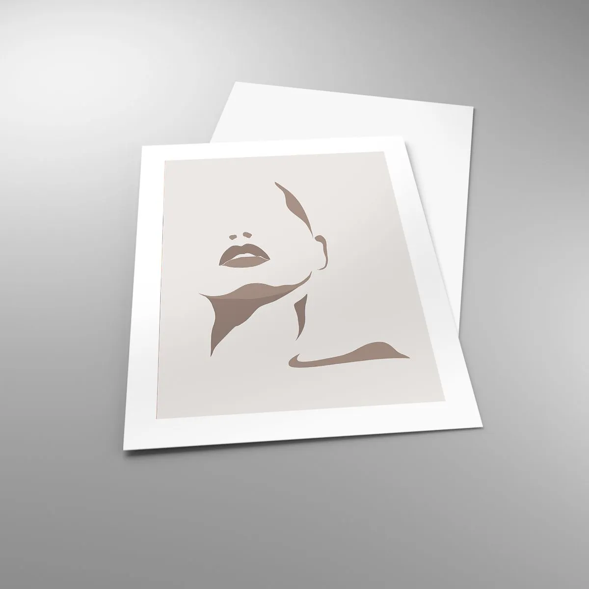 Poster - Created with Light and Shadow - 40x50 cm