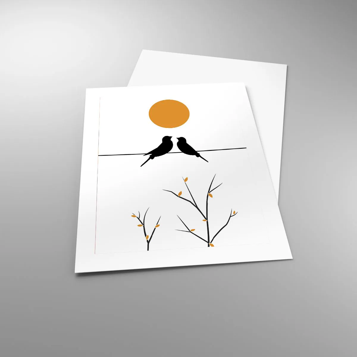 Poster - Abend der Nachtigallen - 40x50 cm