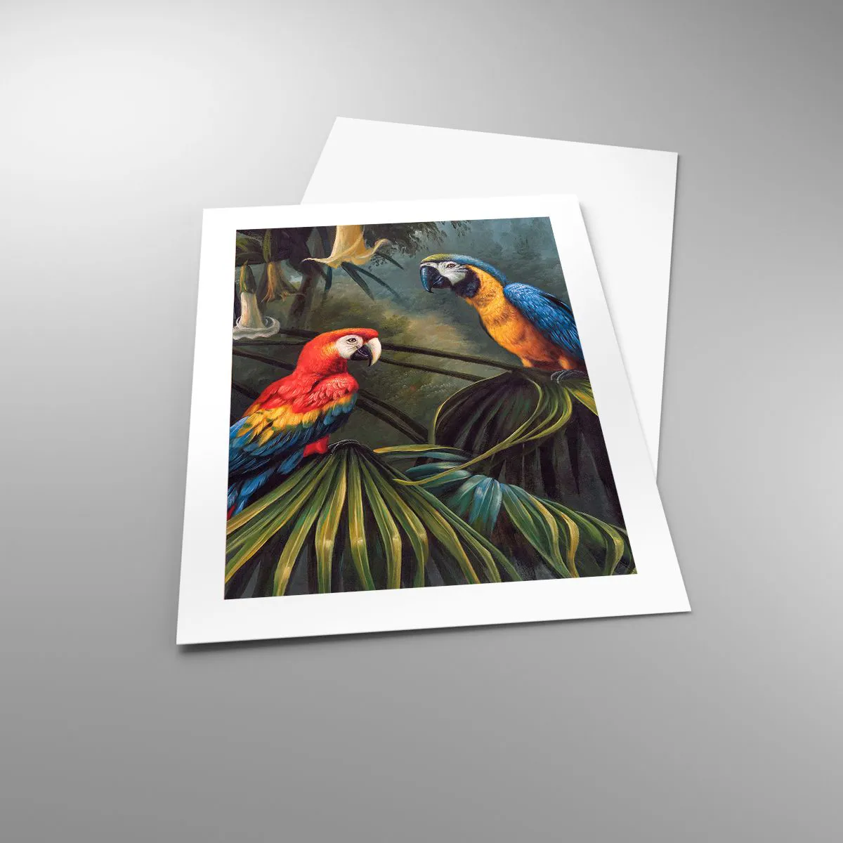 Poster - Romanticism in Tropics - 40x50 cm