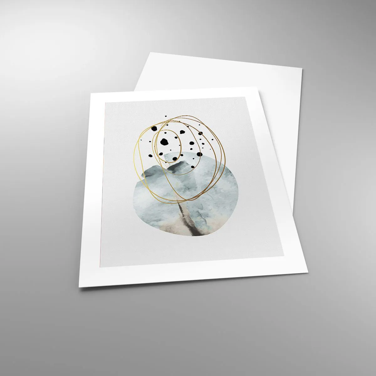 Poster - Vom Weltraum umarmt - 40x50 cm