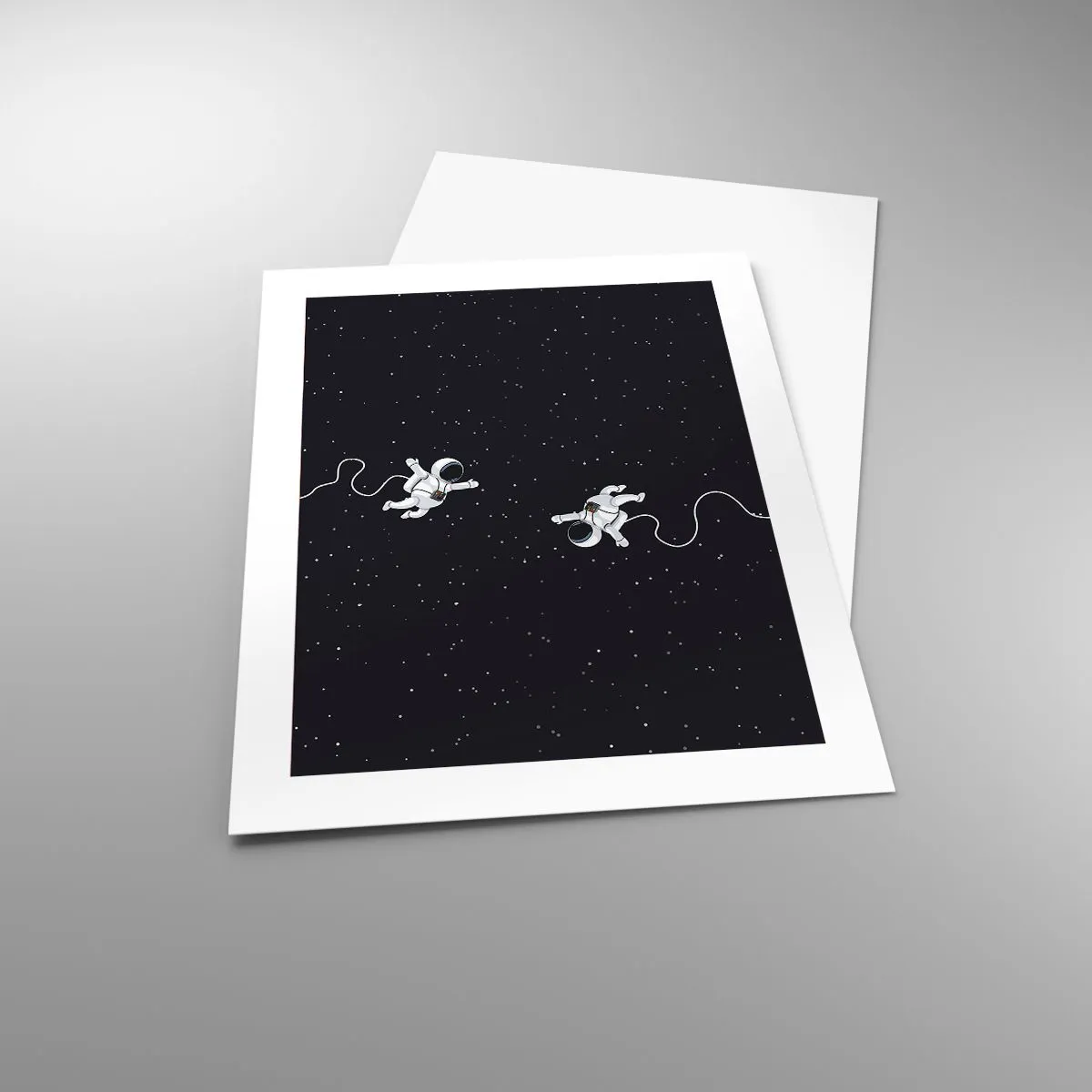 Plagát - Kozmický tanec - 40x50 cm
