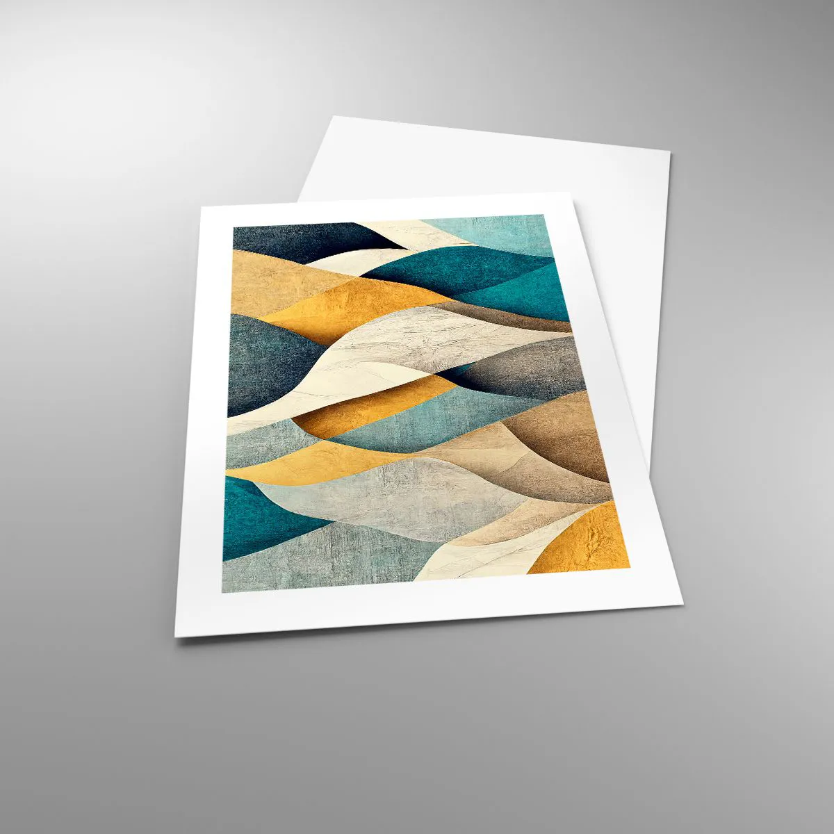 Plakat - Rytme og bølger - 40x50 cm