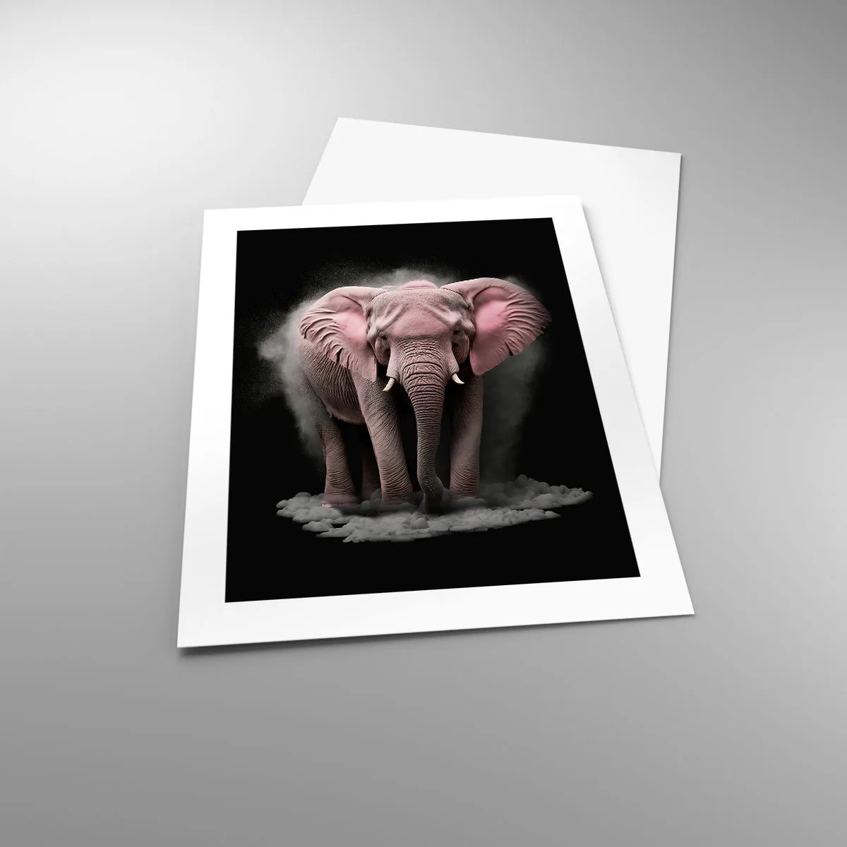 Poster - Non pensare all'elefante rosa! - 40x50 cm