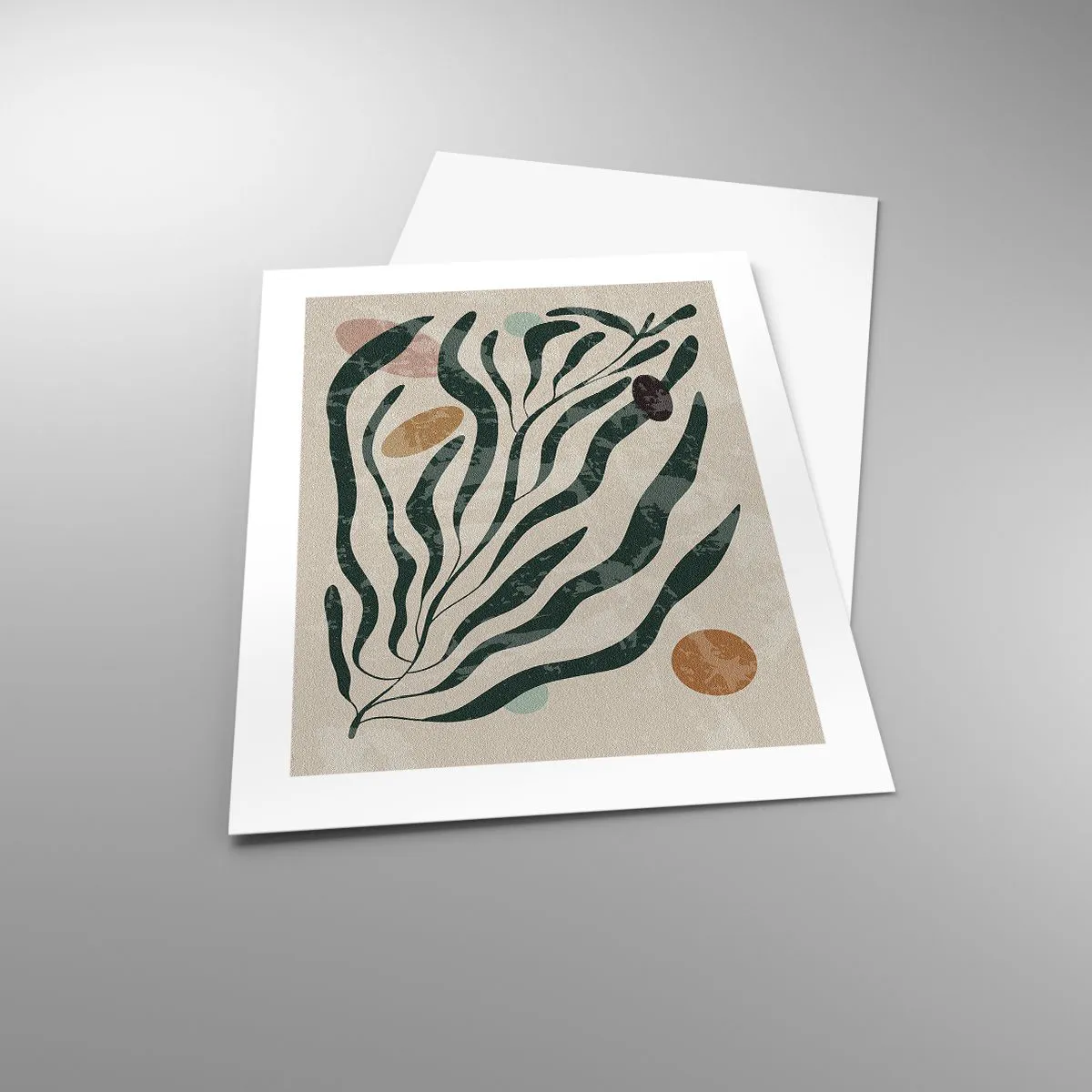 Poster - Tussen het groen - 40x50 cm