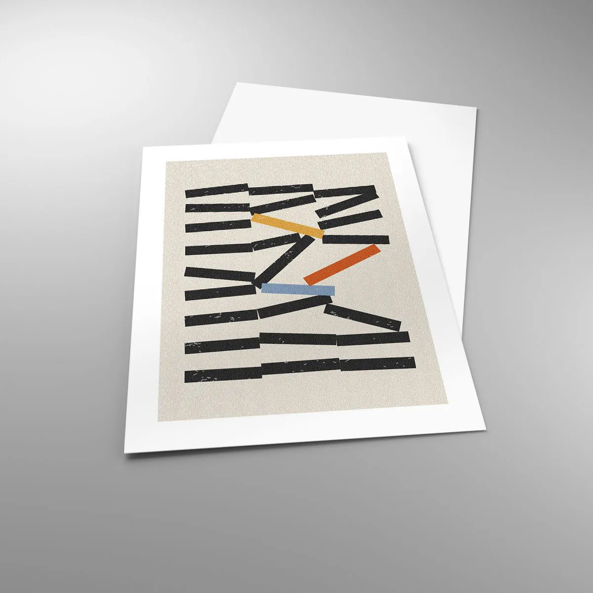 Affiche - Poster - Dominos – composition - 40x50 cm