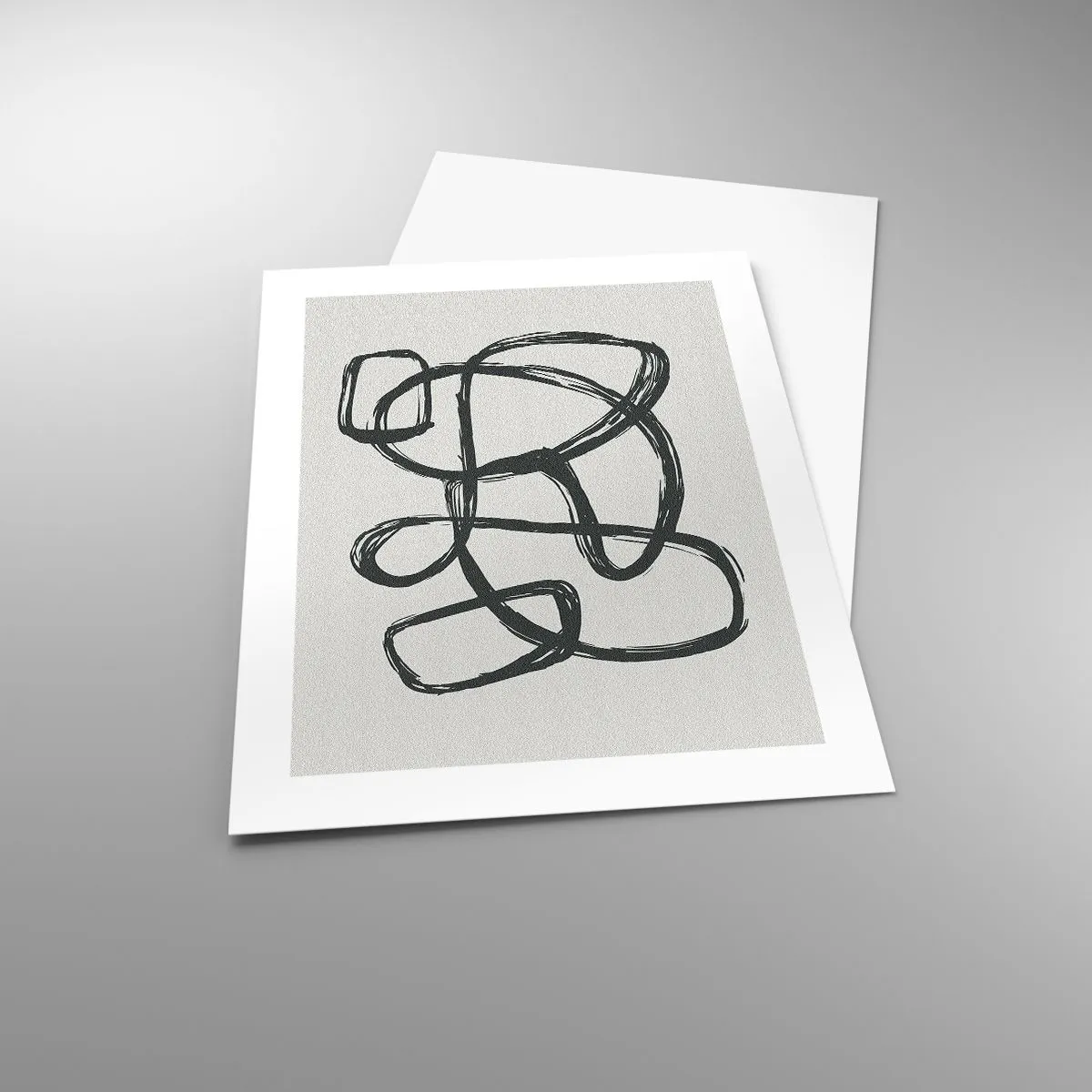 Affisch - Loopad abstraktion - 40x50 cm