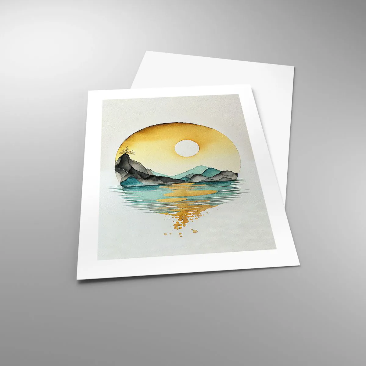 Póster - En un círculo de belleza - 40x50 cm