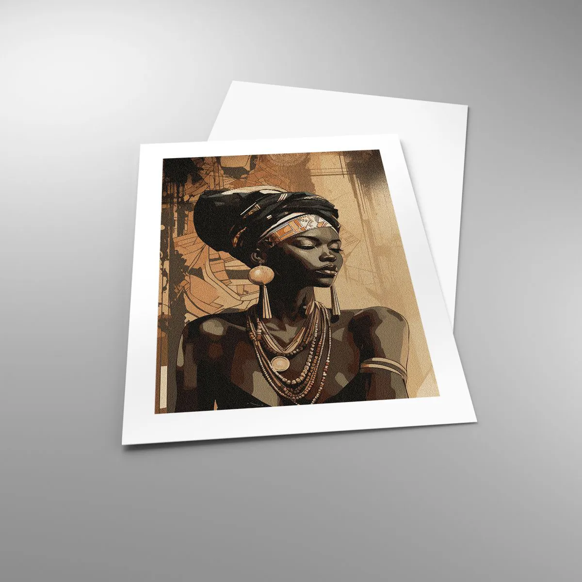 Affiche - Poster - Majesté africaine - 40x50 cm