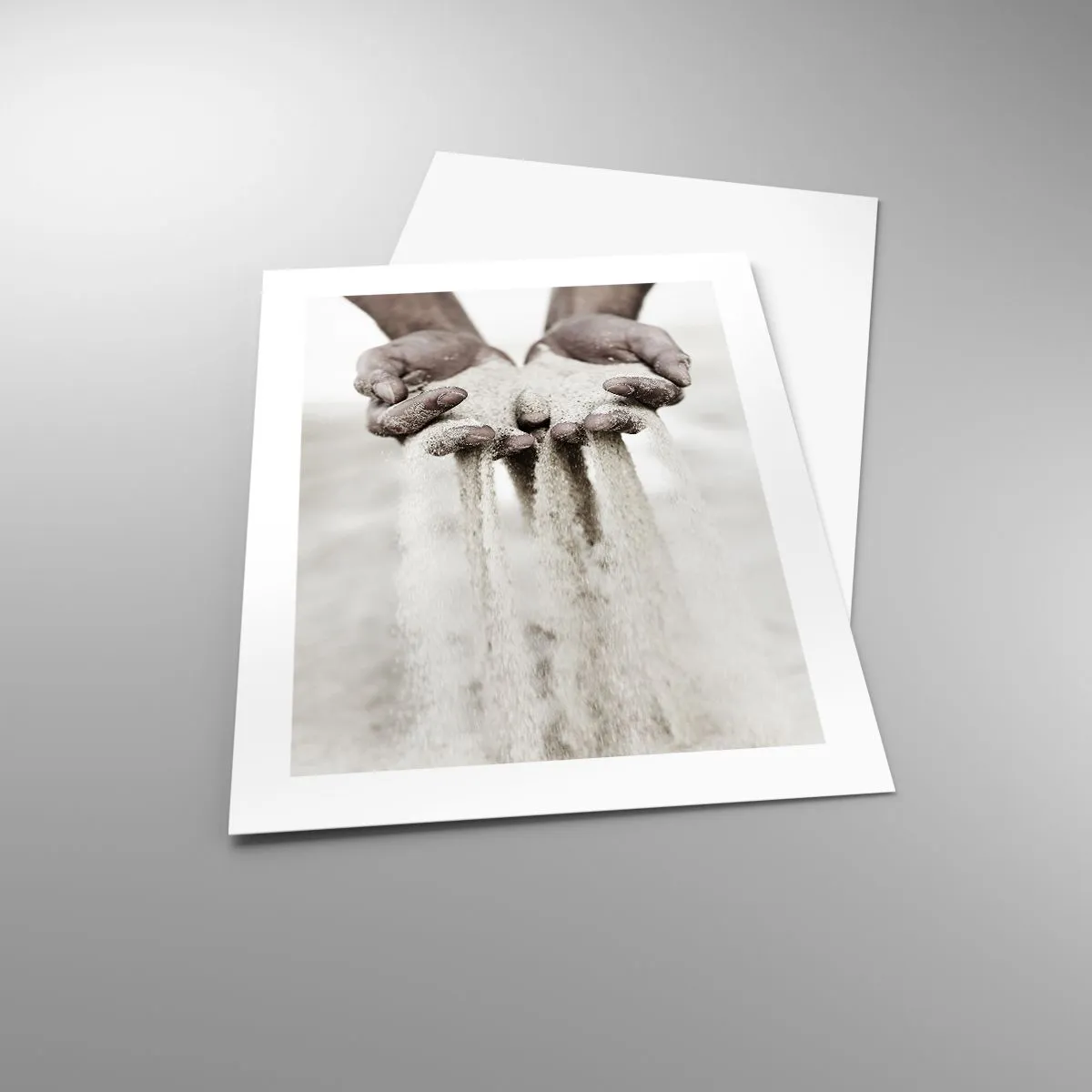 Affisch - Med dessa händer... - 40x50 cm