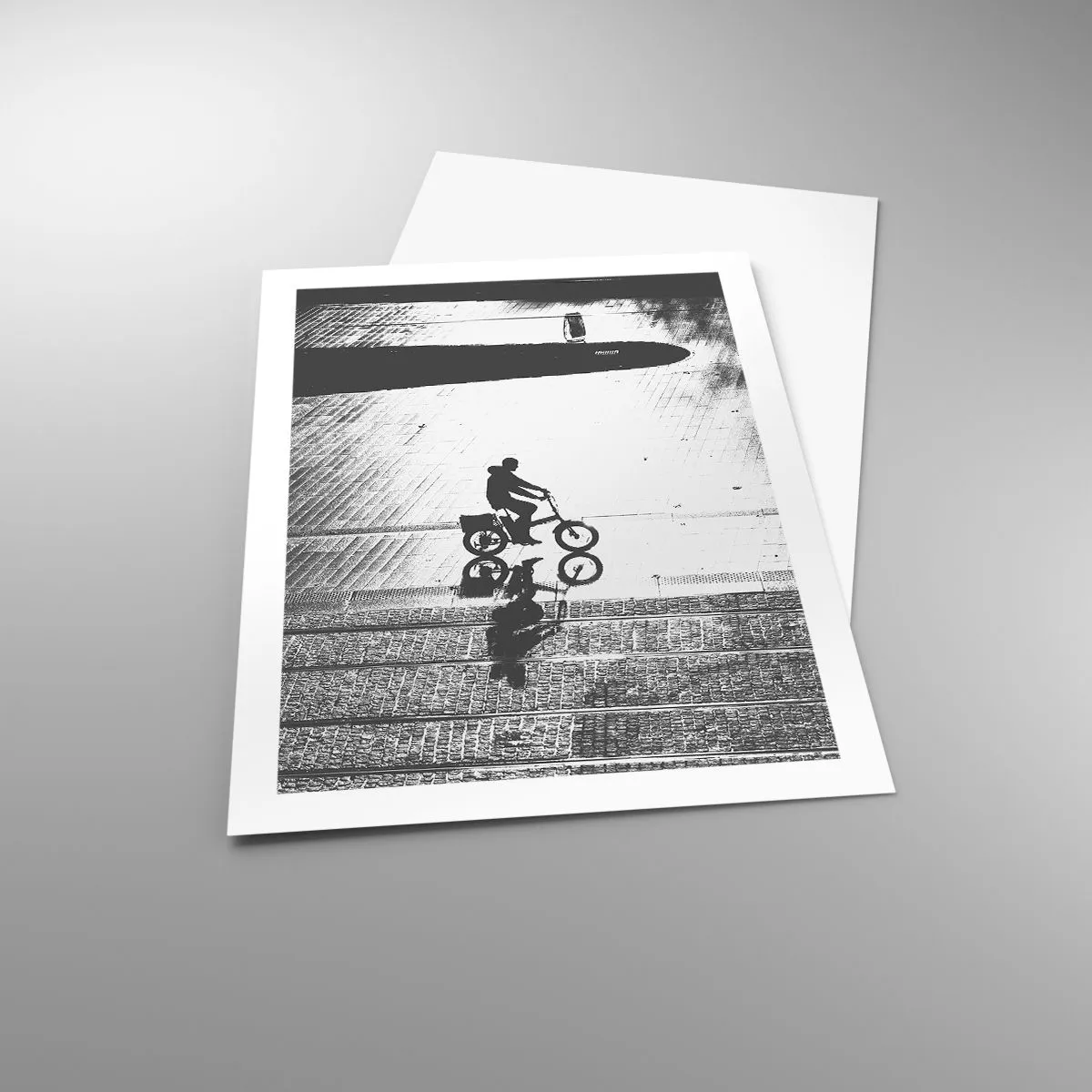 Plakat - Fremad, gennem byen - 50x70 cm