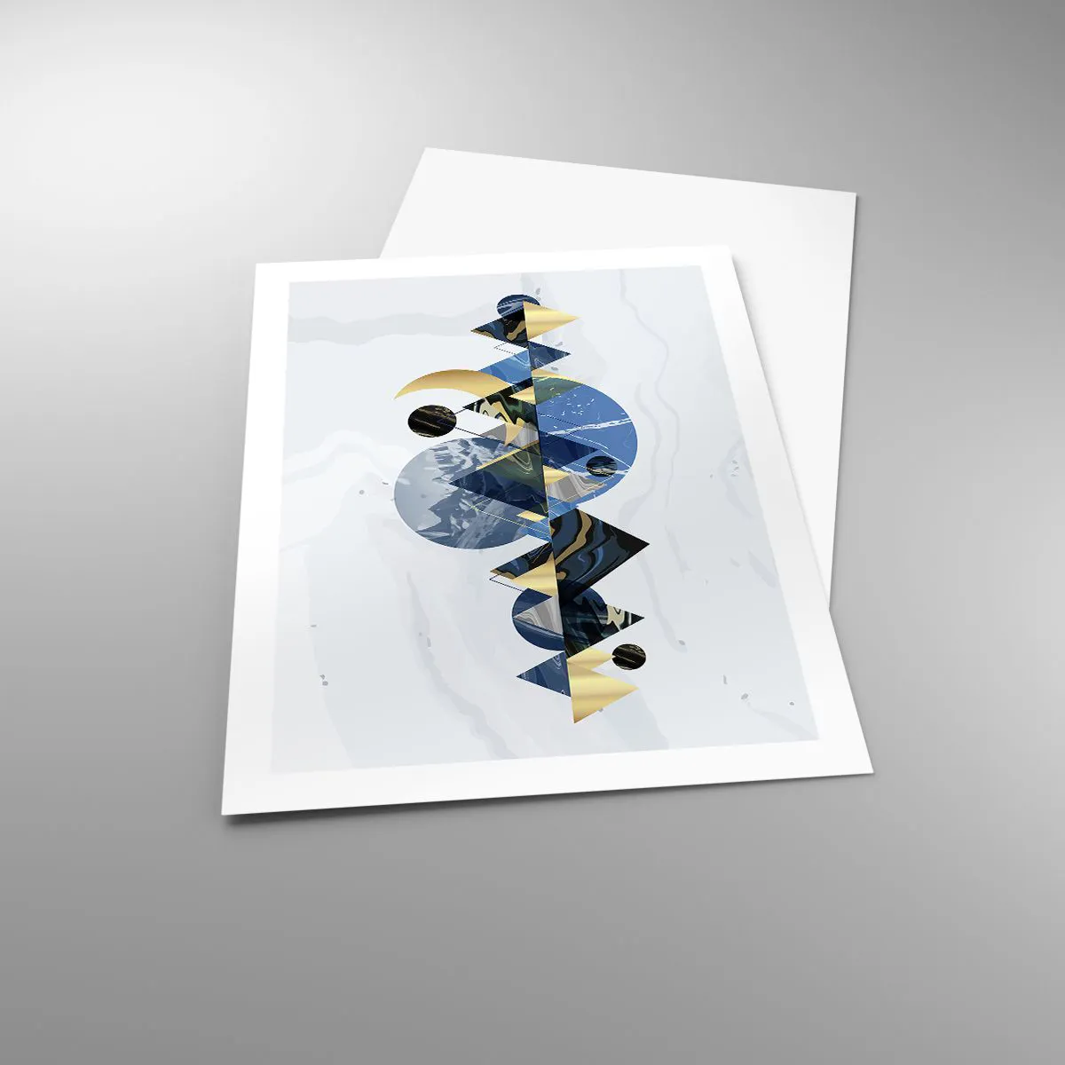 Poszter - Geometriai táj - 50x70 cm