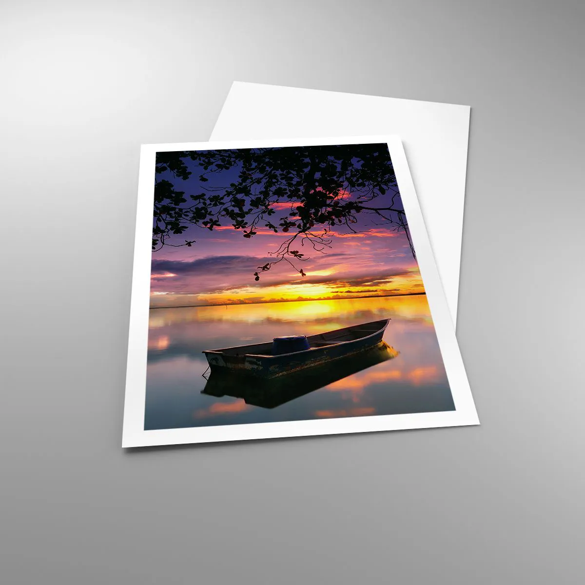 Plakat - "Det ser ud til, at du hænger midt på himlen..." - 61x91 cm