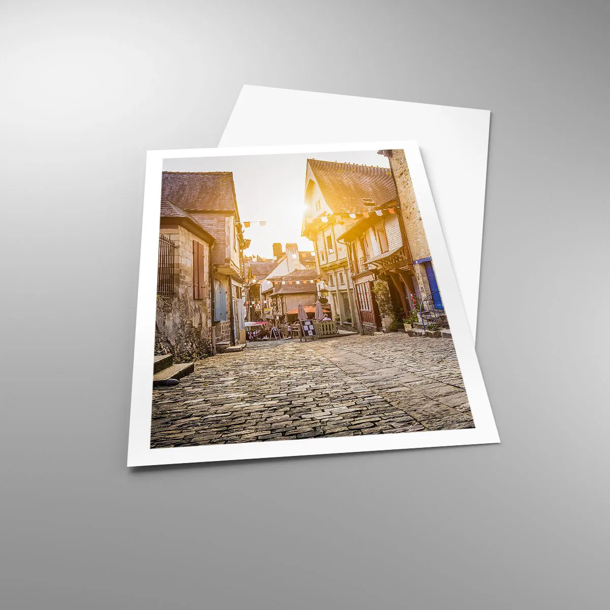 Plakat - Biały duch miasteczka - 61x91 cm