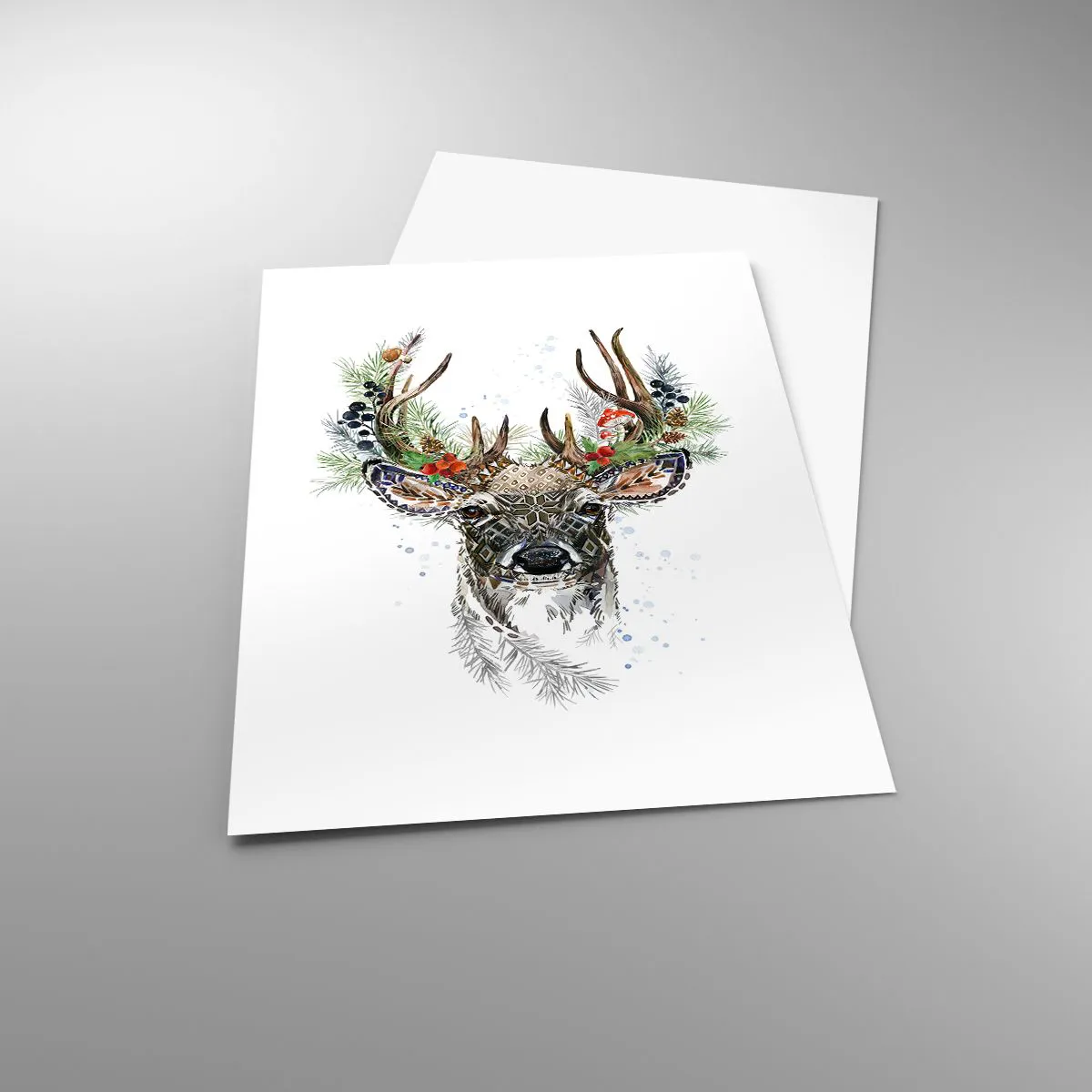 Affiche - Poster - En robe de fête - 61x91 cm